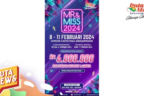 Duta Mall Banjarmasin Kembali Adakan MR & Miss 2024